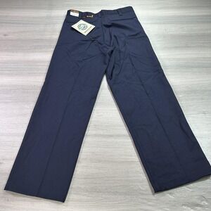 NEW Big Bill FR Work Pants Mens 33x30 Navy Flame Resistant Indura Work‎ HRC2